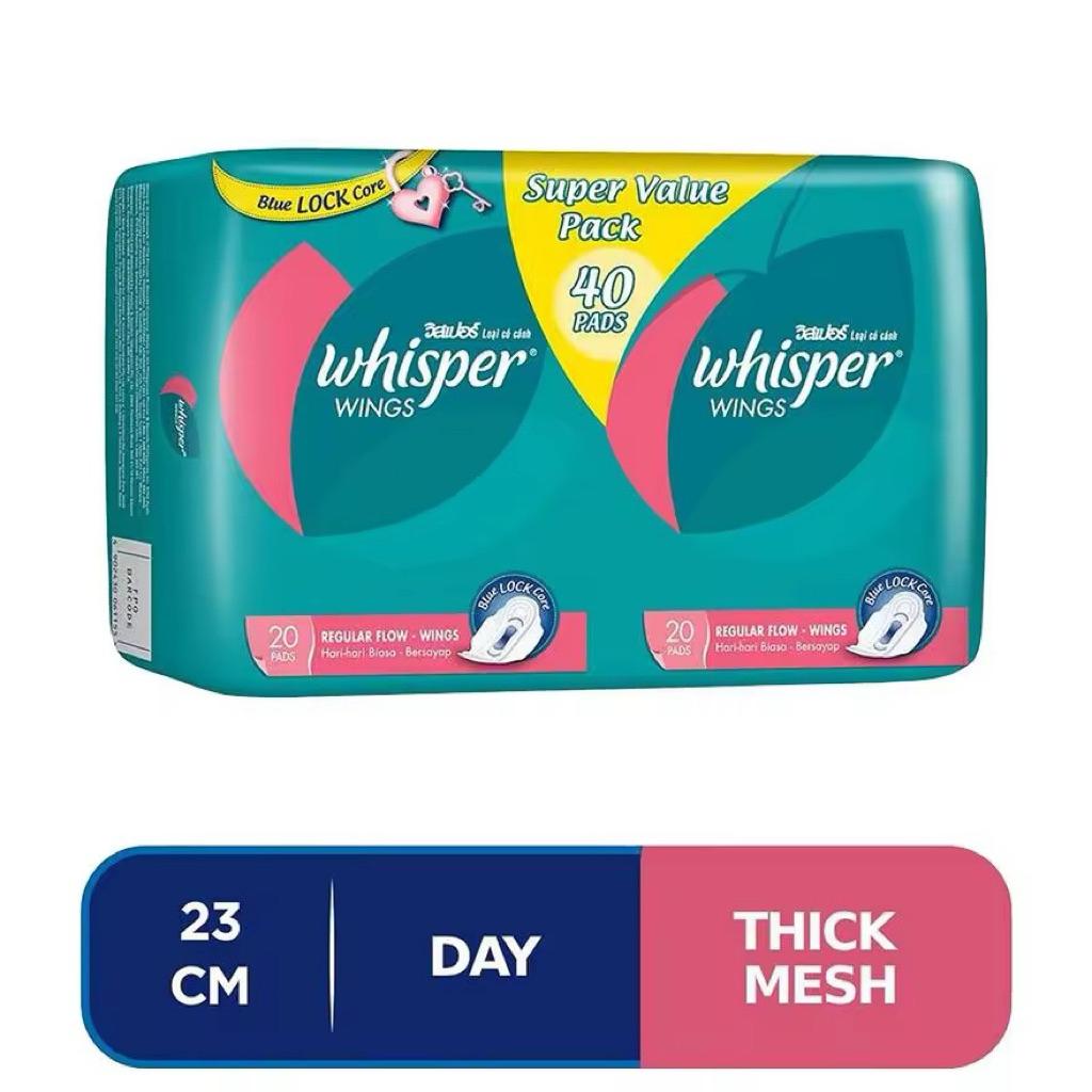 Whisper Regular Flow Wing  (40’s x 23cm)