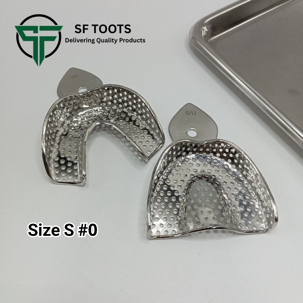 ถาดพิมพ์ปาก Dental Impression Tray S/M/L/XL (มี อย. ไทย / Thai FDA Approved)