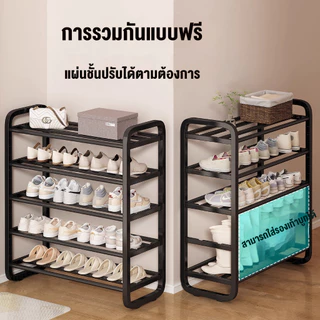 ชั้นวางรองเท้า ที่วางรองเท้า มีให้เลือก 4/5 ชั้น ผลิตจากท่อสแตนเลสโครงสร้างแข็งแรง ทนทาน ดีไซต์สวย