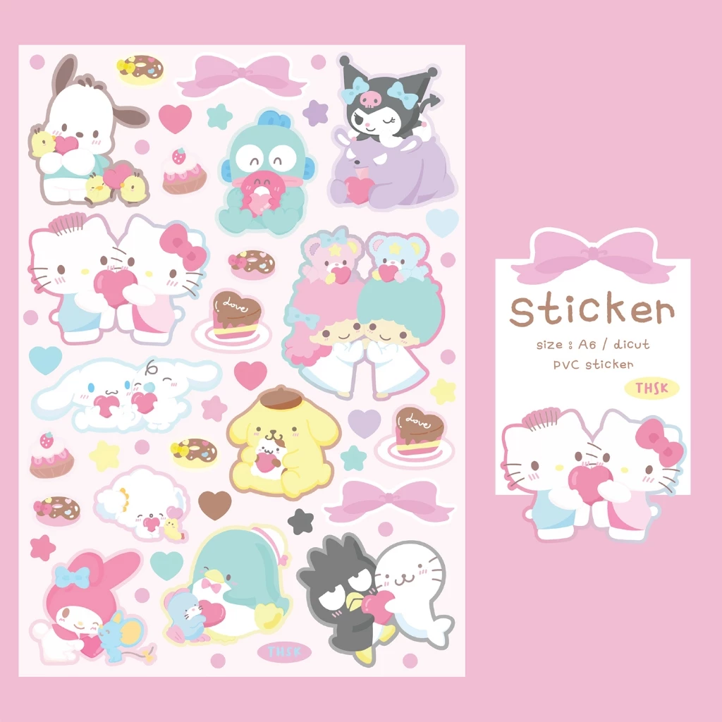 All Sanrio Sticker สติ๊กเกอร์