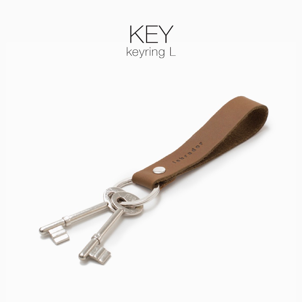 labrador KEY keyring L พวงกุญแจหนังแท้ (LAA133)