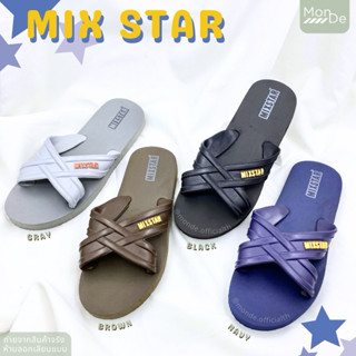 M15 รองเท้าฟองน้ำ สวมสีล้วน มิ๊กสตาร์ mixstar ไซส์ 9.5-11 พร…