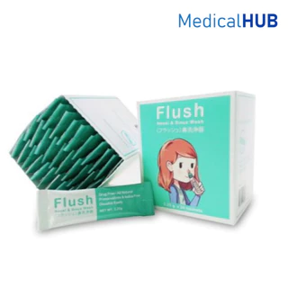 Refills Flush เกลือซอง เกลือบริสุทธิ์ ล้างจมูก จำนวน 1 กล่อง บรรจุ 30 ซอง 19692