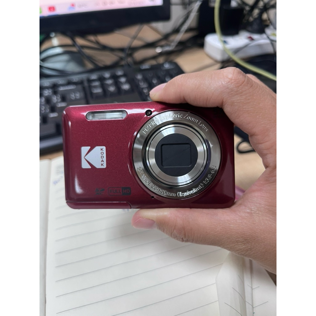 Kodak pixpro fz55 มือสอง จากศูนย์ big camera รับประกัน 1ปี หมด สิงหาคม 2026