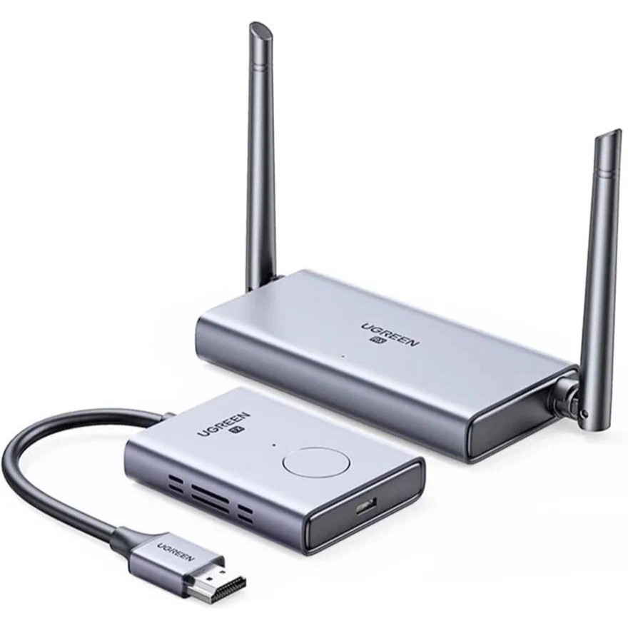 UGREEN 5G Wireless HDMI Extender with HDMI + VGA Port 50 Meters Long Distance Transmission 50633A(AC