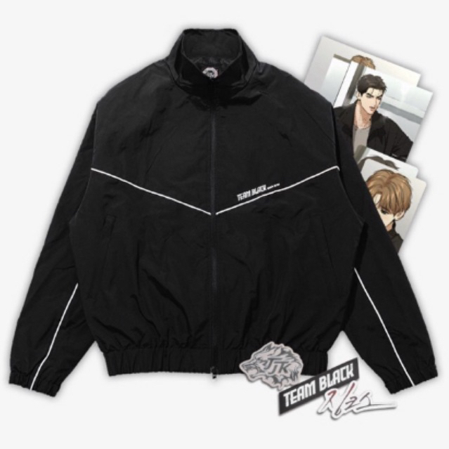 Pre order - Jmeeshop KR - JINX - เสื้อแจ็คเก็ต Team Black 2024