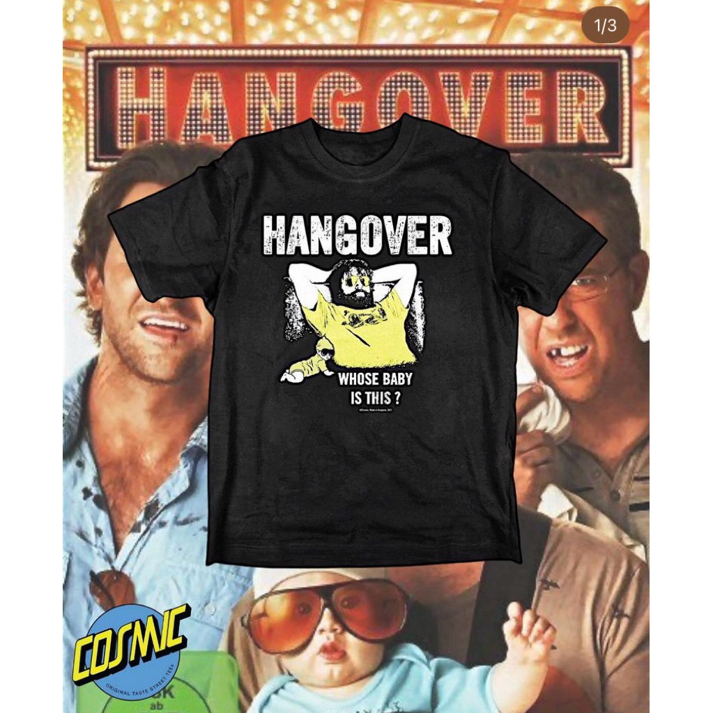 cosmicbkk เสื้อภาพยนต์ Hangover
