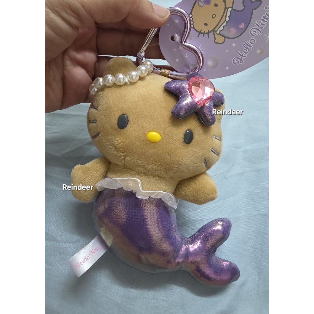 🇯🇵 พวงกุญแจ Hello Kitty Little Mermaid ผิวแทน