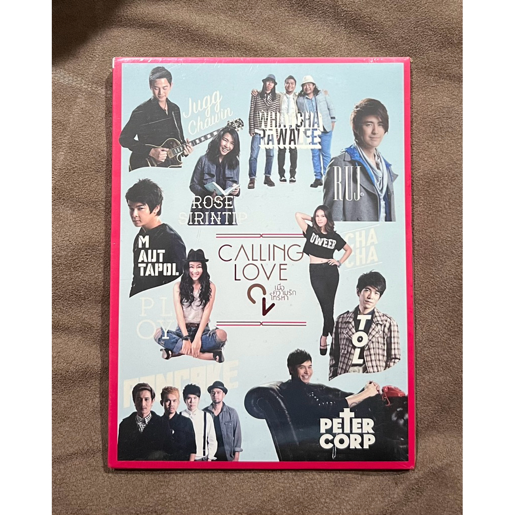 A07-ซีดีเพลง CD - Calling Love 2 เมื่อความรักโทรหา 2, วัชราวลี โรส ชวิน ชาช่า … (ใหม่/ซีล)  สภาพ: ให
