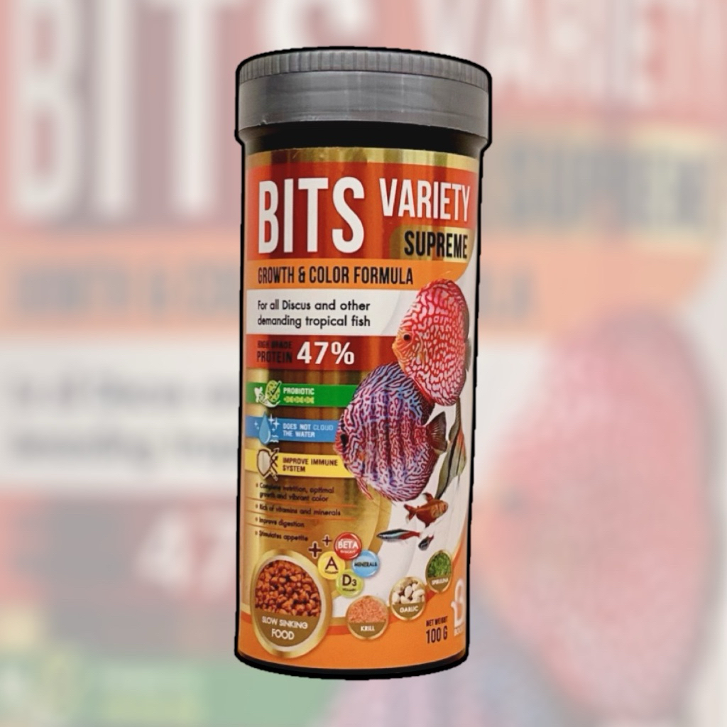 BITS Variety Supreme Growth & Color Formula(ขวดสีส้ม)/100g