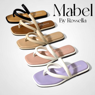 รองเท้าแตะหูหนีบนุ่มนิ่ม ( พื้นนุ่มพิเศษ ) รุ่น Mabel by Ros…