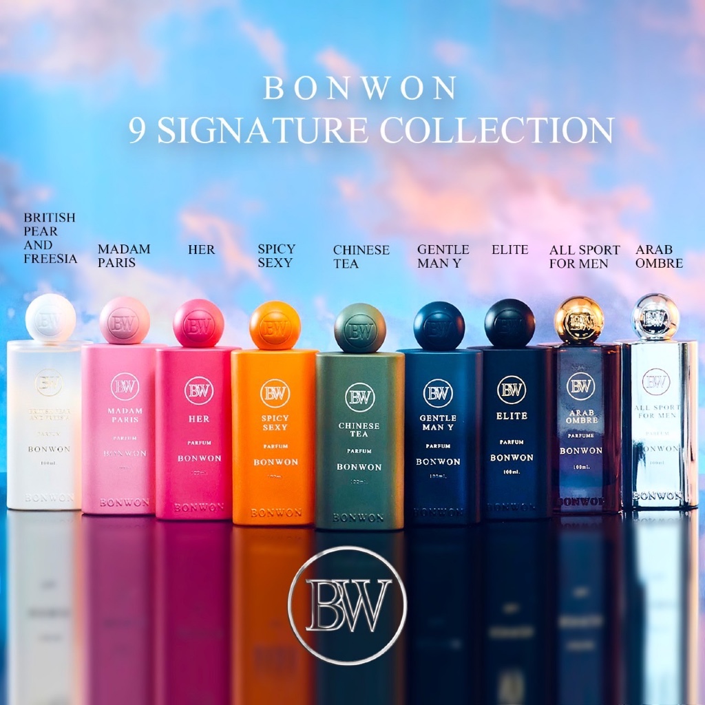 น้ำหอม BONWON Signature Collection - น้ำหอมกลิ่นขายดี ขนาด 100 ml.