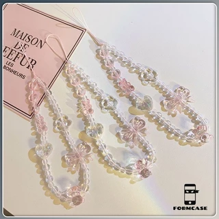 สร้อยข้อมือเคสโทรศัพท์ สามารถใช้กับ ไอโฟน แบรนด์ขายดีในเว็บไซต์เกาหลี สไตล์เด็กสาว สไตล์อินสตาแกรม น่ารัก รุ่นยอดฮิต