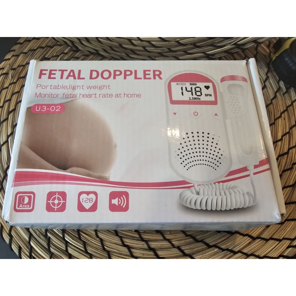 Fetal doppler, monitor heart rate