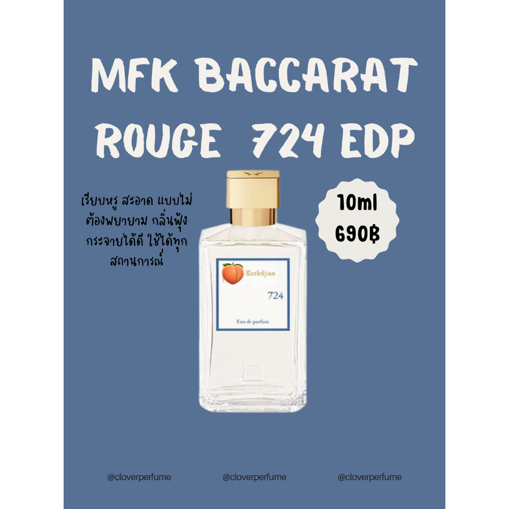 น้ำหอมแบ่งขายกลิ่น 724 ขนาด 10ml