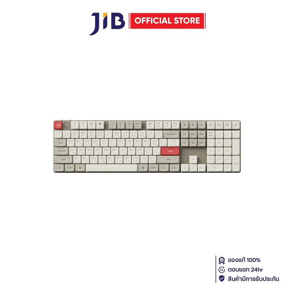WIRELESS KEYBOARD (คีย์บอร์ดไร้สาย) KEYCHRON K5 MAX BANANA SWITCH RGB EN/TH- RETRO (K5M-L4-TH)