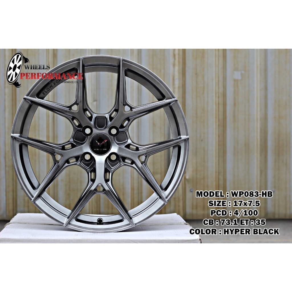 ราคาต่อ1วง(ขาย4วงใหม่แกะกล่อง) 4รู100 ล้อแม็กขอบ 17 ใส่ เก๋ง 4รู100 ได้100%