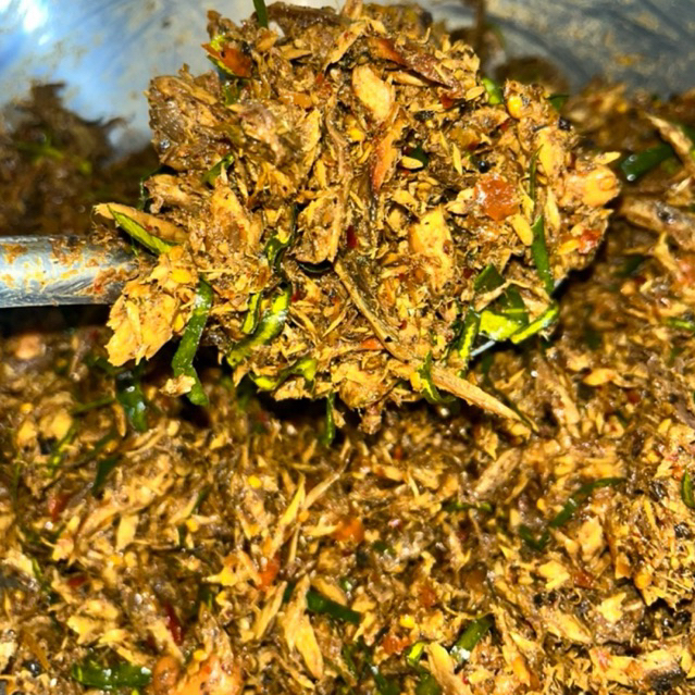 ไตปลาแห้ง สูตรเด็ดตำหรับคนคอนฯ หรอยแรงby.nongfon