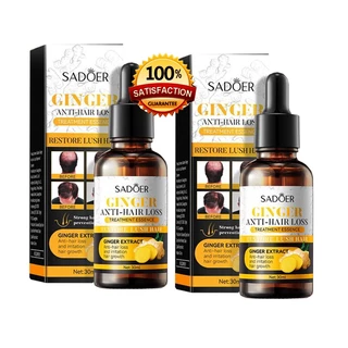 เซรั่มผม SADOER (ของแท้ค่ะ) เซรั่มปaูกหuวด สมุนไพรขิง ขนาด 30 ml.
