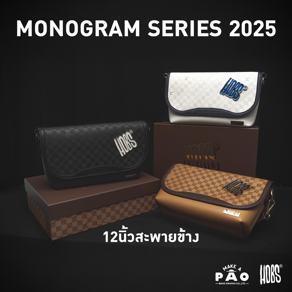 (ส่งฟรี) กระเป๋า Hobs ของแท้ Monogram Series 2025