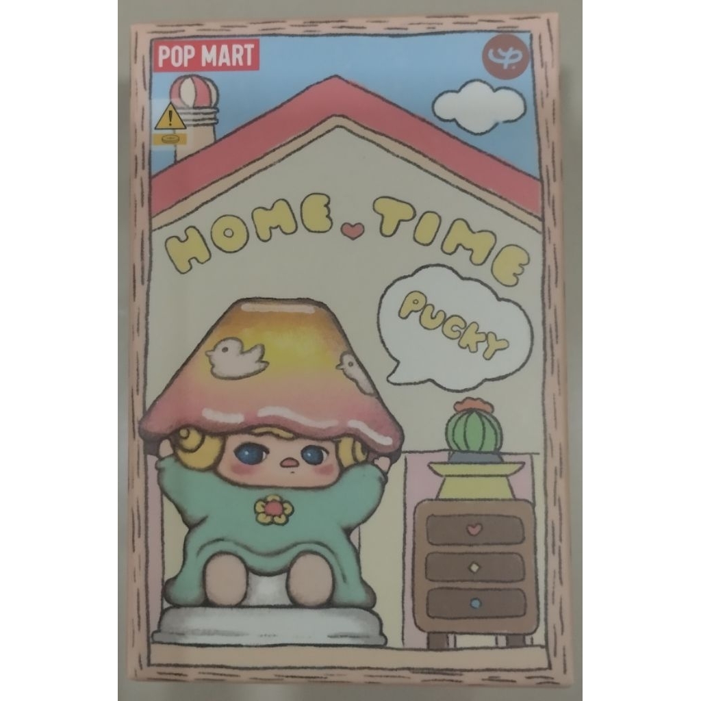 กล่องสุ่ม popmart home time Pucky มือ 1 ยังไม่ได้แกะกล่อง