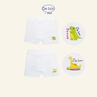 de bon by Enfant กางเกงบ็อกเซอร์เด็กชายเปิดเป้า แพ็ค 2 ตัว EV3R60+EV3R61