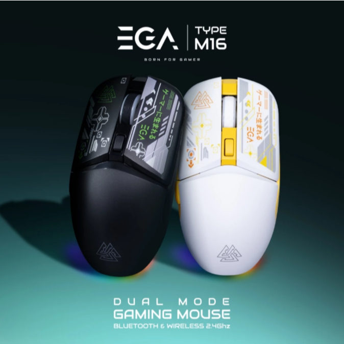 MOUSE (เมาส์) EGA TYPE M16 WIRELESS BY COMCOM