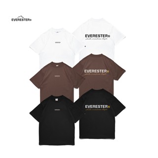EVERESTER เสื้อยืด คอฟิต Heavy Cotton 100% รุ่น Writer เสื้อ…