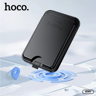 อุปกรณ์ป้องกันการสูญหายแบบติดตามตำแหน่ง HOCO E91I สำหรับ iOS ดีไซน์แม่เหล็กขาตั้งโทรศัพท์ + Card Holder ช่องเสียบบัตรคู่