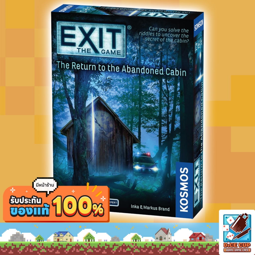[ของแท้] Exit: The Return to the Abandoned Cabin Board Game