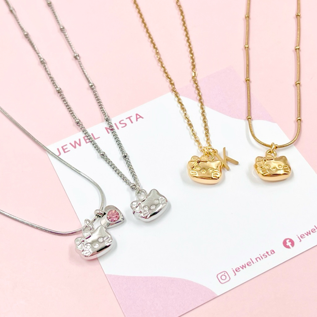 kitty necklace 🎀 สร้อยคอจี้คิตตี้