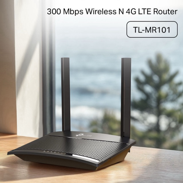 TP-LINK TL- MR100 / MR101 Router 4G LTE WIFI 2.4Ghz เร้าเตอร์ใส่ซิม รองรับทุกค่าย ประกัน 3 ปี