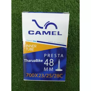 ยางในจักรยาน 700x23/25/28/32/35C 26x175-195 Camel จุ๊บ AVและFV
