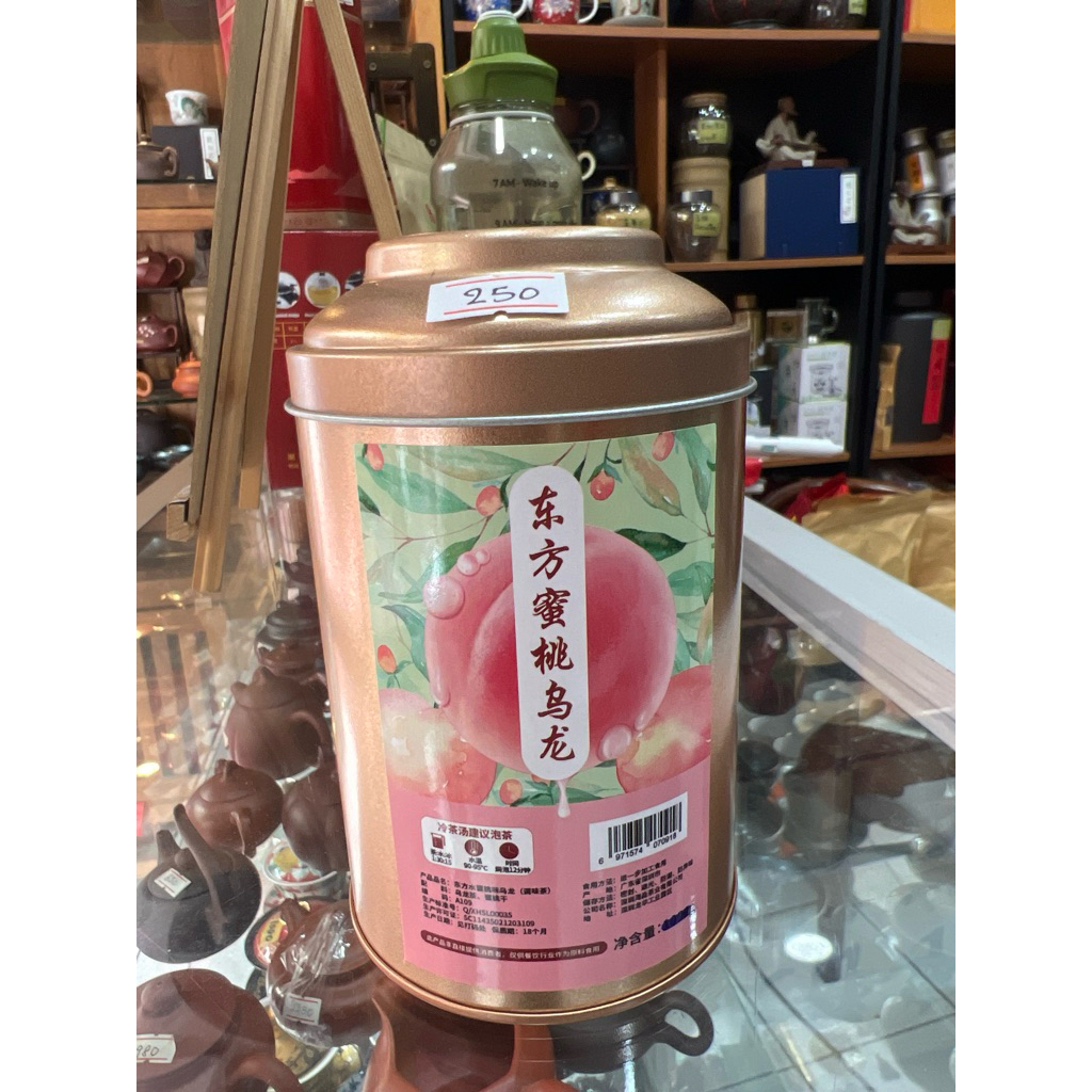 蜜桃乌龙🍑（ชาอูหลงพีช)Oolongpeach)หอมหวานเบาๆอร่อย