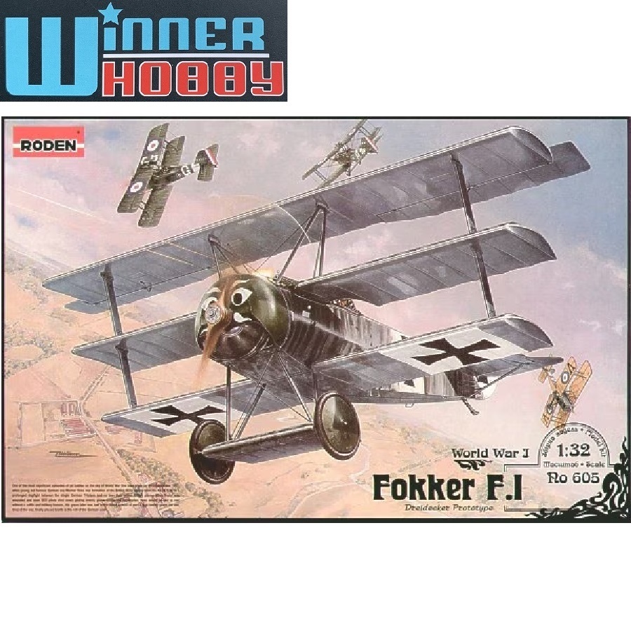 Roden 605 Fokker F.1 scale 1/32