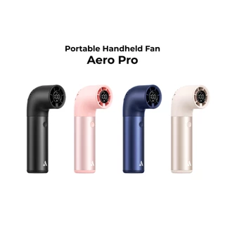 Aecooly พัดลมมือถือ Aero Pro ความจุ 3500mAh พัดลมพกพาดีไซน์พรีเมี่ยม แรงลมทรงพลัง จอ LED แสดงผล