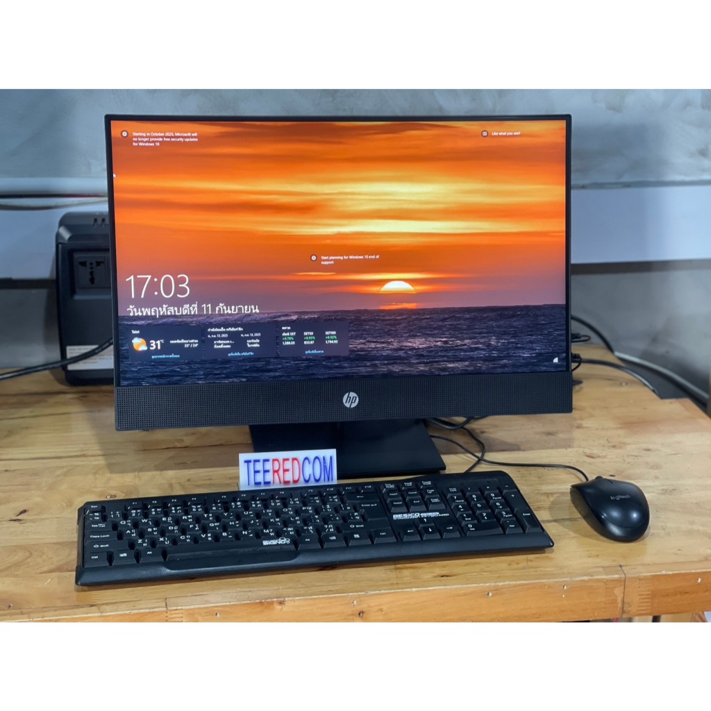 Aio HP proone 600 g5 core i5 gen9th / ram8-32gb / m.2 256gb-1TB / หน้าจอ21.5'Full hd วินโด้เเท้ สินค