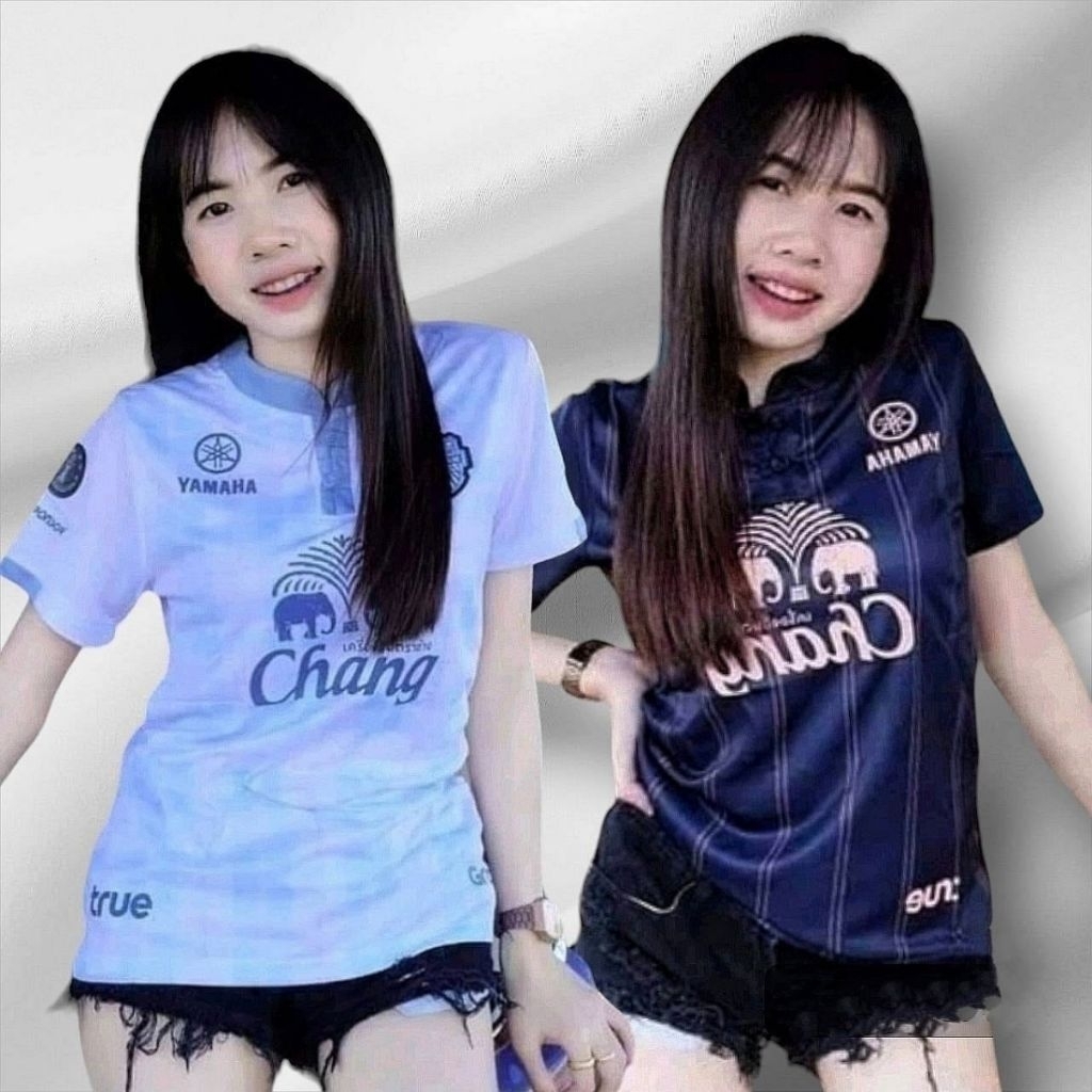 เสื้อกีฬาหญิง เลดี้ฟรีไซส์ ทรงเข้ารูป อก 32-38 (ป้ายติด XL)