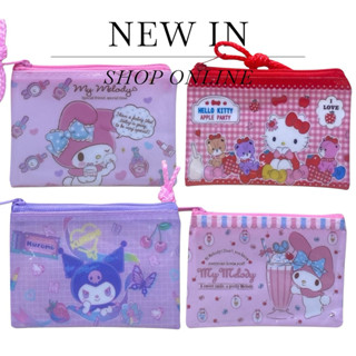 พร้อมส่ง กระเป๋าใส่เหรียญ ใส่บัตรได้เยอะ ลายการ์ตูนสุดฮิต ขน…