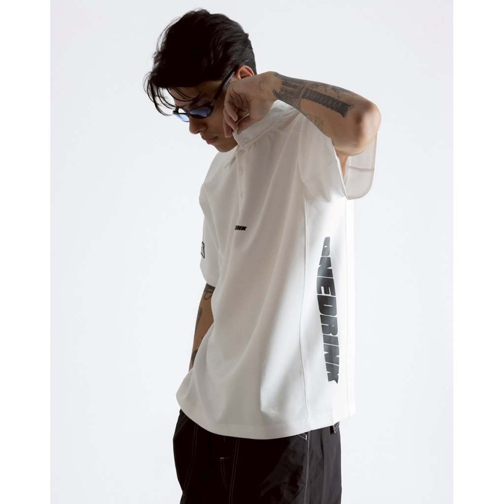 onedrink logo sport polo shirt