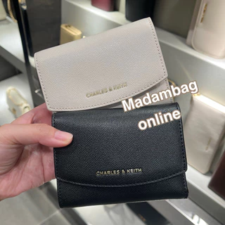 𝗖𝗛𝗔𝗥𝗟𝗘𝗦 & 𝗞𝗘𝗜𝗧𝗛 Briony Small Envelope Wallet แท้จากช็อป กระเป๋าสตางค์ใบสั้น