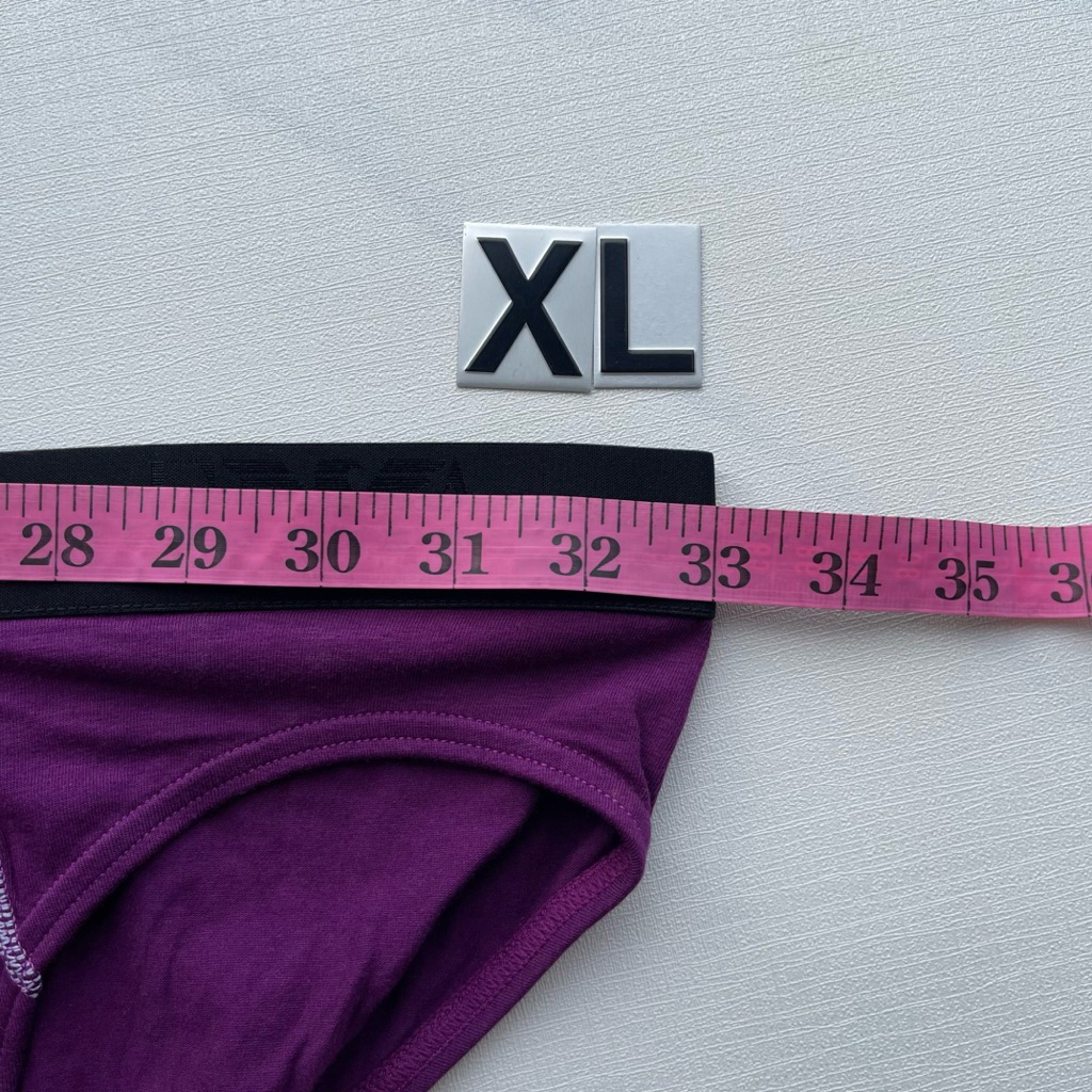 กางเกงในชาย emporio armani สีม่วงViolet ขอบดำ brief size M,L,XL - รูปที่ 7