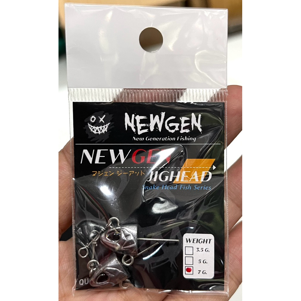 หัวจิ๊ก NEWGEN JIGHEAD ขนาด 3.5g / 5g / 7g เคลือบ 2K แข็งแรง ไม่เป็นสนิม ราคา ถูกที่สุด ดีลบีเคเค แกลเลอรีภาพที่ 5