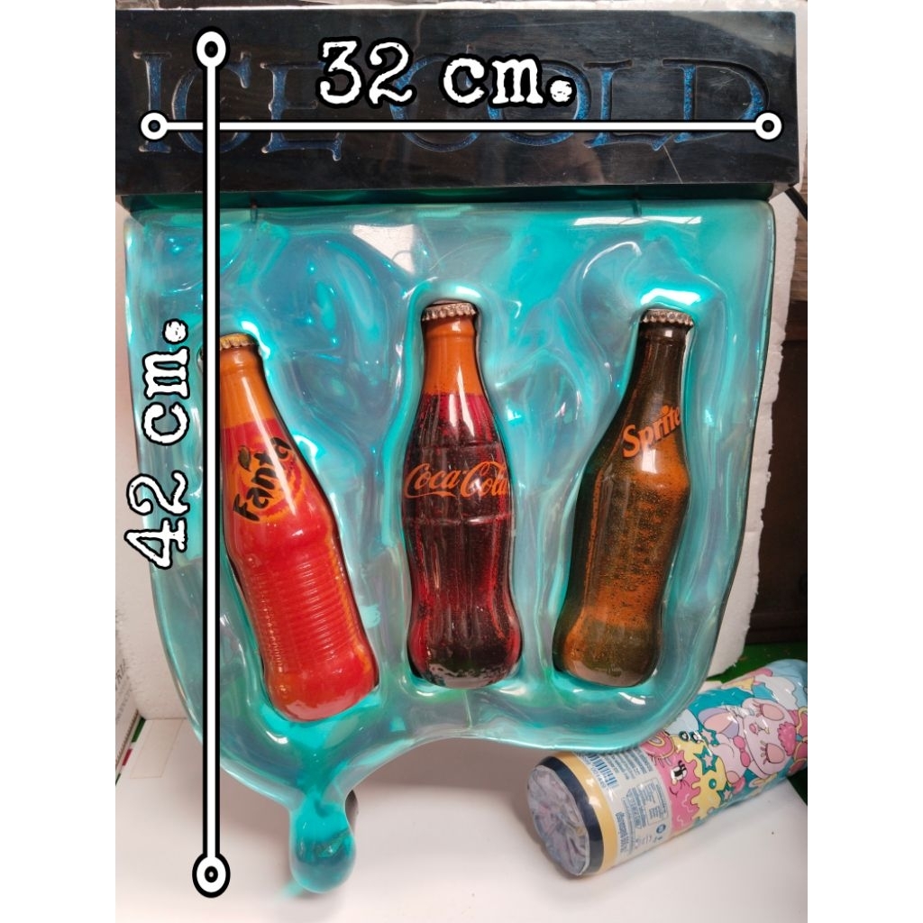 ป้ายไฟ Coke ของแท้ งานเก่ามากกกก เหมาะแก่การสะสม แต่งร้าน