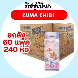 (LIVE)[ยกลัง] KUMA Chibi คุมะ ชิบิ กระดาษทิชชู่เปียกพกพา ลัง…