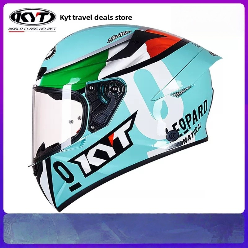 [NEW ARRIVAL]KYT helmet motorcycle all-season universal motorcycle anti-fog full helmet racing car