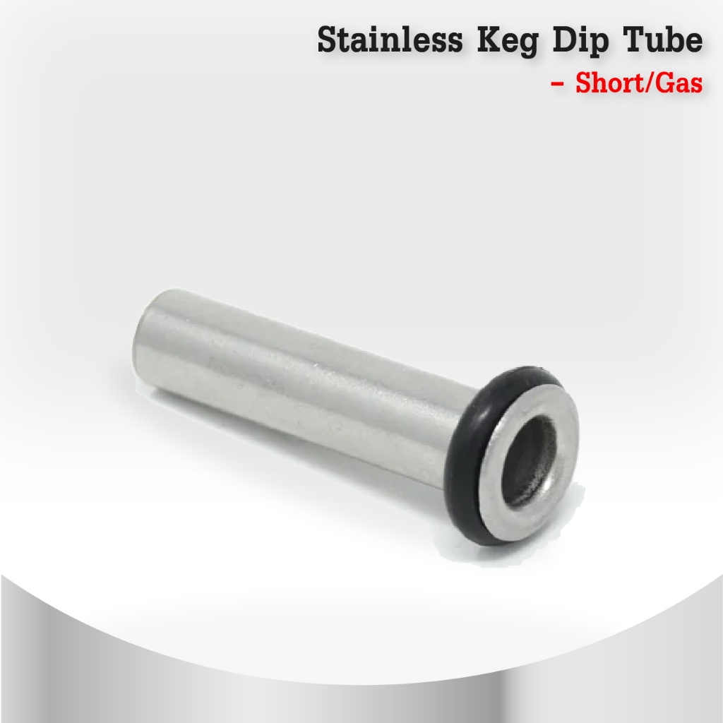 Stainless Keg Dip Tube – Short/Gas