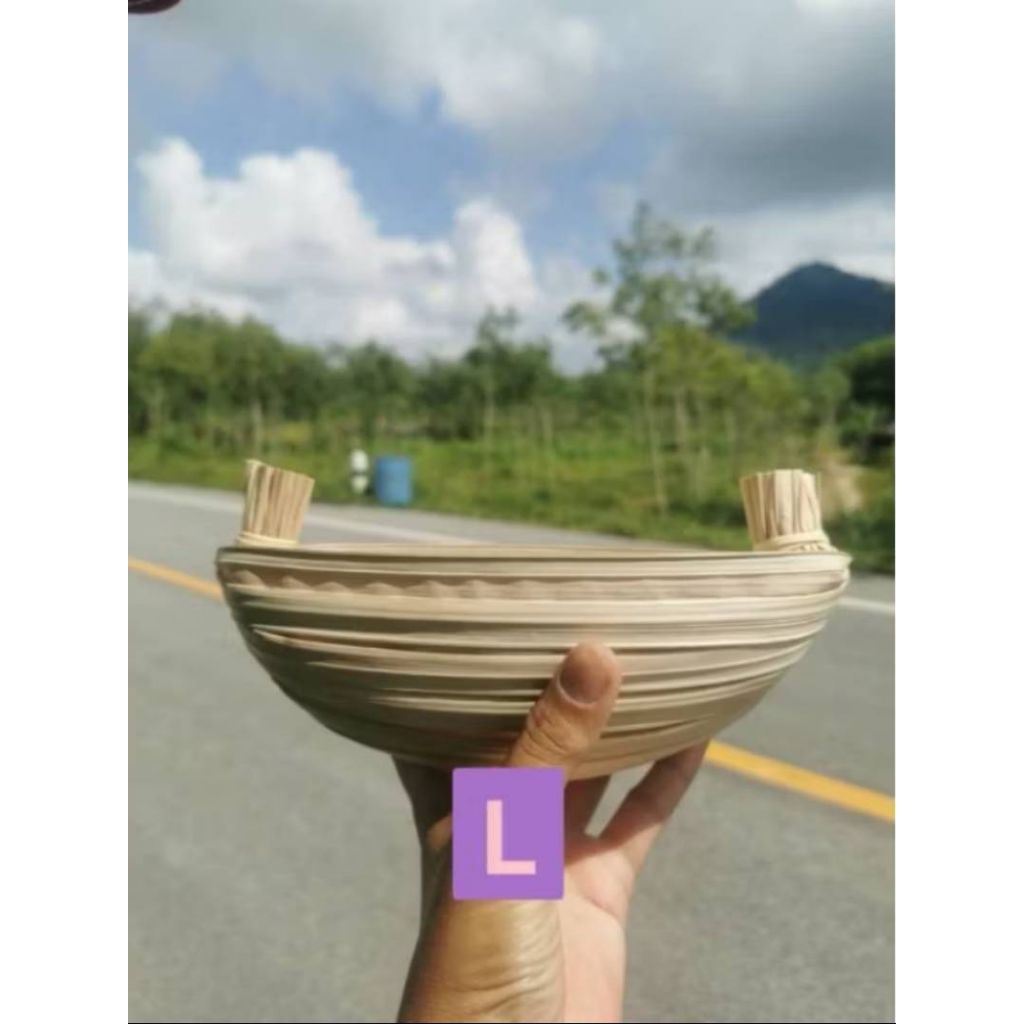 เรือใบจาก ขนาด L จำนวน 50 ใบ