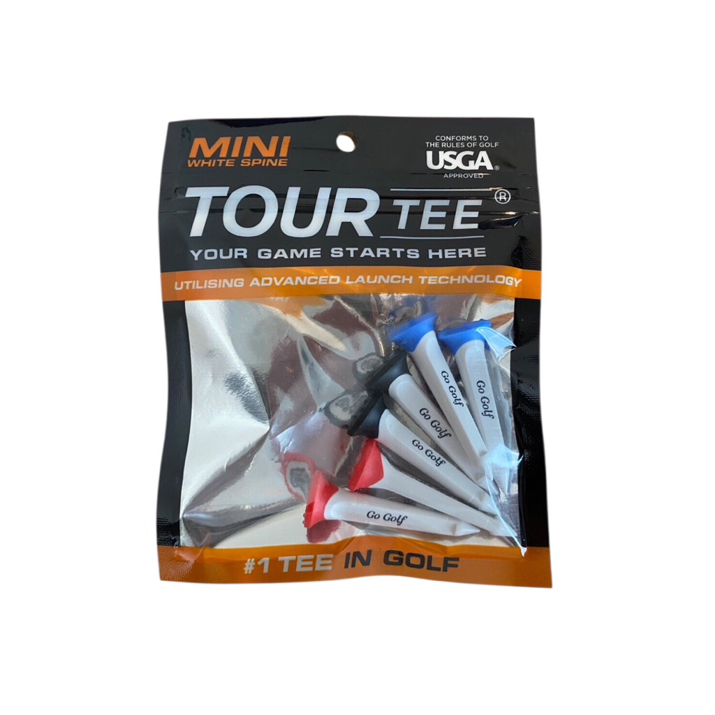 Tour Tee Mini White Spine - Golf Tee