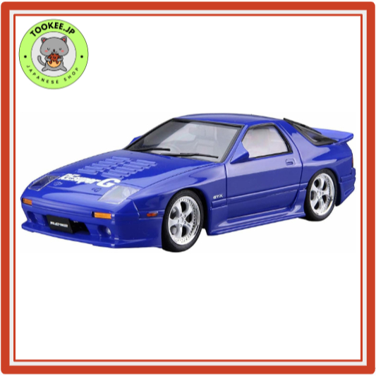 Aoshima Bunka Kyozaisha 1/24 The Tuned Car Series No.58 Mazda RE Amemiya FC3S RX-7 1989 โมเดลพลาสติก